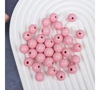 XWNXQ 100 Pezzi 12-20 mm Perline Rotonde in Legno Colorate, Perline distanziatrici in Legno Tinte, per Braccialetti di Perline Fai da Te, collane, Portachiavi, Accessori Artigianali