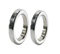 XWPBBFFC 38mm/41mm/44mm/47mm SM Acciaio inossidabile Pesante Anello for pene Anelli for pene Bondage in metallo Dispositivo di castità Anello for testicoli Anello di potenza for uomini Giocattoli sess