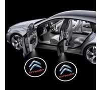 XWSBUDE 2 Pezzi Auto Luci Benvenute, per Citroen C5/Citroen C6/Citroen C8/AMI X Llluminazione Portiera Auto Car Door Welcome Light Proiettore Lampada Ghost Shadow Lampade