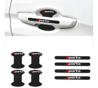 XWSBUDE 8 Pezzi Pellicola Protettiva Maniglie Auto, per BMW X1 X3 X4 X5 X6 X7 M 1 2 3 5 6 7 Maniglia Portiera dell'Auto Adesivo Protettivo Protezione AntiGraffio Vernice