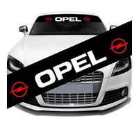 XWSBUDE Adesivo Parabrezza Auto, per Opel Astra K Corsa F Combo E Grandland X Insignia CT Mokka Finestrino Anteriore Auto Autoadesivo Finestra Decalcomania del Parabrezza Fascia Parasole