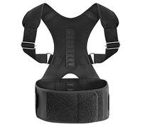 XWSM Correttore Posturale con 12 Magneti per Donne E Uomini Adolescenti, Tutore per Schiena, Tracolla Regolabile per Correzione Corpo E Sollievo Dolore Collo Support (Size : L)