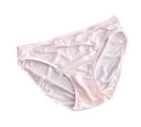XWSM Slip Ultra Morbidi in Seta di Gelso al 100% Intimo Sottile da Donna for Ragazze Mutandine Morbide E Morbide A Vita Bassa Mutande Quotidiane (Color : Light Skin, Size : M/Medium)
