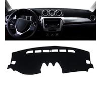 Xwthsch Copertura cruscotto per Suzuki per Vitara LY 2015 2016 2017 2018 2019 2020 2021 2022 Copertura Cruscotto Auto Evita Tappetino Parasole Anti-UV Tappetino Dashboard(A Black Side LHD)