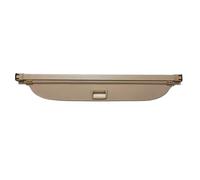 Xwthsch Retrattile Copertura Bagagliaio Posteriore per Toyota per RAV4 per Hybrid Schermo Privacy Vassoio Bagagliaio Schermo Sicurezza Tenda Vano Portaoggetti Copertura Posteriore(Beige)