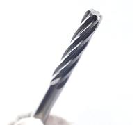 XWTOOL 1pc Due Posti Decimali Flauto A Spirale da 1.91 a 3.82mm Carburo Macchina Alesatore Non Rivestito Tolleranza Chucking Metallo Cutter CNC (Size : 2.68mm)
