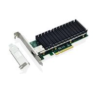 XWYWX 10Gb NIC Scheda di Rete PCIe 2.1 X8 1*Porta RJ45 per Intel X540-AT1 Ethernet LAN Adattatore di Rete Network Card Confronta con X540-T1 per Win/Linux/FreeBSD/VMware-X1R1187-11