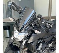 XX eCommerce per Z650 Z-650 Z 650 2017 2018 2019 Doppio Bubble Parabrezza Parabrezza Schermo Visiera Visiera con Staffa Moto Z 650 (Fumo)