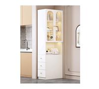 XXAD553TY Versatile Tavolino for divano Tavolo ad angolo Credenza for Libreria for sandwich for armadio(40x80x200cm,Left)