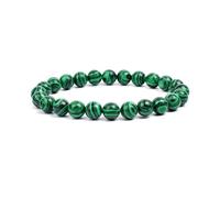 XXCLW 2 pz perline di pietra naturale braccialetto per donne uomini ametista cristallo quarzo acquamarina giada gioielli agata braccialetto elastico braccialetti, Misura unica, Agata