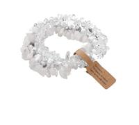 XXCLW 3 pz/set Natural Crystal Gem Stone Bracciale 5-8mm Ametiste irregolari Acquamarina Chips Perline Bracciali Donne Uomini Gioielli Elastico, Misura unica, 19 cm, tipo 18, Agata