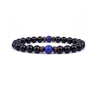 XXCLW Braccialetto da uomo in pietra di luna naturale, tibetano, Buddha, chakra, pietra lavica, diffusore, per uomo, Misura unica, 23 cm_10, Agata