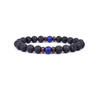 XXCLW Braccialetto da uomo in pietra di luna naturale, tibetano, Buddha, chakra, pietra lavica, diffusore, per uomo, Misura unica, 21 cm_2, Agata