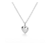 XXCLW Collane alla moda Donna Acciaio Inox Amore Cuore Collana Ciondolo Vergine Ragazze Gioielli Oro Rosa Colore Collana Link, Taglia unica, Agata