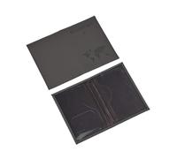 XXCLW Custodia protettiva per passaporto da viaggio stampata con mappa dell'aeroplano Copertina protettiva per passaporto in PU Porta passaporto ID Cover Accessori da viaggio, Grigio, Taglia unica