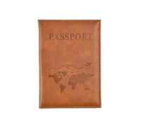 XXCLW Donne Uomini Lettera Amante Passaporto Cover Uomini Donne Viaggio Passaporto Custodia In Pelle Carino Passaporto Portafoglio Borsa Ragazza Porta Carte, Borgogna, Taglia unica