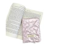 XXCLW Porta passaporto con fiocco da donna carino biglietto da viaggio documento d'identità porta carta d'identità custodia per passaporto accessori da viaggio aereo, Love rosa, Taglia unica