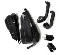 XXCSPDL Moto Vento Scudo Maniglia Protezioni per Le Mani Motocross Paramani per CB500X CB500F 2013-2018 2014 2015 2016 2017
