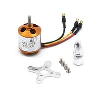 XXD A2217 2217 950KV 1250KV 1500KV 2300KV Outrunner Motore Brushless for RC Aereo Aereo Aereo Quadrocopter Multi-elicottero (Color : A2217 KV1250, Size : 1)