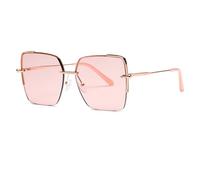 XXGJOALD New 2025 Occhiali da sole da donna UV400 Sunglasses Men Sun Glasses Oversize Metal Eyeglasses Frame Shade Eyewear, 4, taglia unica