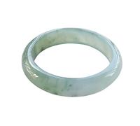 XXHNBF Bracciale da Donna, Ladies Jade Bangle, Natural Green Jade Jade Bangle Bracelet, Transparent Jade Bracelet, Send Mother, Send Girlfriend, with Jewelry Box, 54-62mm,60mm,(56mm)