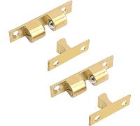 XXHNBF Chiusura a Pressione for Porte, Chiusura Magnetica for, a for, for, 2 Confezioni di a Sfera for Armadio in Rame Dorato a for Porta Dou(L)