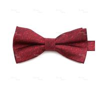 XXHNBF Cravatta da Uomo, Papillon da Uomo Pre Annodato con Motivo Floreale a Forma di Onde, Moda, Papillon, Festa, Lavoro, Matrimonio, Sposo, Farfalla, Vintage, Rosso, Blu, Cravatta(Color8)