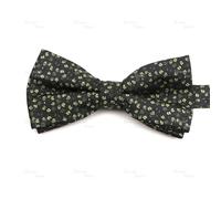 XXHNBF Cravatta da Uomo, Papillon da Uomo Pre Annodato con Motivo Floreale a Forma di Onde, Moda, Papillon, Festa, Lavoro, Matrimonio, Sposo, Farfalla, Vintage, Rosso, Blu, Cravatta(Color16)