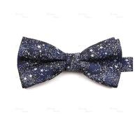 XXHNBF Cravatta da Uomo, Papillon da Uomo Pre Annodato con Motivo Floreale a Forma di Onde, Moda, Papillon, Festa, Lavoro, Matrimonio, Sposo, Farfalla, Vintage, Rosso, Blu, Cravatta(Color23)