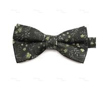 XXHNBF Cravatta da Uomo, Papillon da Uomo Pre Annodato con Motivo Floreale a Forma di Onde, Moda, Papillon, Festa, Lavoro, Matrimonio, Sposo, Farfalla, Vintage, Rosso, Blu, Cravatta(Color27)