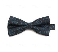 XXHNBF Cravatta da Uomo, Papillon da Uomo Pre Annodato con Motivo Floreale a Forma di Onde, Moda, Papillon, Festa, Lavoro, Matrimonio, Sposo, Farfalla, Vintage, Rosso, Blu, Cravatta(Color9)