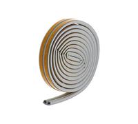 XXHNBF Guarnizione autoadesiva for Porte e finestre da 5/10 m, in Schiuma, antispiffero, insonorizzante, anticollisione, ferramenta for la casa ER(Gray,10M)
