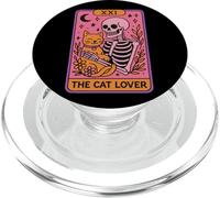 XXI Tarocchi Scheletro Amante Gatto PopSockets PopGrip per MagSafe