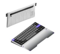 XXINGYULI Air60 He Tastiera da gioco con interruttore magnetico Wired Basso ritardo Hot Swap 8k Trigger ultra rapido Mezza alluminio compatibile con i giocatori di PC(Suit 3-White Bag)