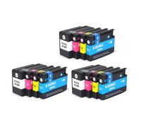XXINGYULI Capacità cartuccia d'inchiostro compatibile per HP932XL HP933XL HP932 932 933 per stampanti Officejet 6100 6600 6700 7110 7510 7512 7610 7612(3 set)