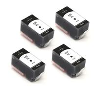 XXINGYULI Cartucce d'inchiostro a 4 colori di qualità per 934XL 935XL compatibili con le stampanti Officejet Pro 6812 6830 6815 6835 6230 6820(4pcs-Black)