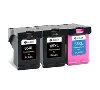 XXINGYULI Cartucce d'inchiostro ALIZEO 65XL compatibili con 65 XL per stampanti 2655 3733 3735 3752 3755 3758 5010 5012 5014 5020 5030(3PCS)