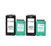 XXINGYULI Cartucce d'inchiostro compatibili 350XL 351XL di ricambio per stampanti 350 351 D4200 C4480 C4580 C4380 C4400 C5280 C5200 C5240(2 BK 2 Color)