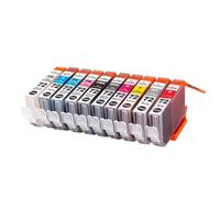 XXINGYULI Cartucce d'inchiostro compatibili a getto d'inchiostro PGI-72 PGI72 PGI 72 per stampante Pro 10 Pro-10 Pro-10S(1 SET 10 PCS)