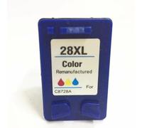 XXINGYULI Cartucce d'inchiostro compatibili per HP27 HP28 per Deskjet 3320 3323 3650 Officejet 4255 5609 5610 PSC 1110 1210(C)
