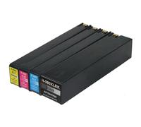 XXINGYULI Cartucce d'inchiostro compatibili per stampanti a colori Officejet Enterprise 980 980 XL X555dn X555xh X585dn X585f X585z MFP(1set)