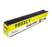 XXINGYULI Cartucce d'inchiostro compatibili per stampanti a colori Officejet Enterprise 980 980 XL X555dn X555xh X585dn X585f X585z MFP(Yellow)