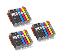 XXINGYULI Cartucce d'inchiostro compatibili PGI 150 CLI 151 Per IP7210 MG5410 MG5510 MG6410 MG6610 MG5610 MX921 MX721 IX6810(3SET-18PCS)