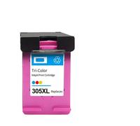 XXINGYULI Cartuccia di inchiostro di ricambio compatibile per 305 305XL 305XXL per Deskjet Plus 4120 4122 4125 4130 4132 4133 4135 4136 Stampanti(HP305XLC)
