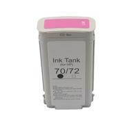 XXINGYULI Cartuccia di inchiostro pigmentata compatibile per HP70 C9449A C9448A per plotter Designjet Z2100 Z3100 Z3200 Z5200 Z5400(70LM-Light Magenta)