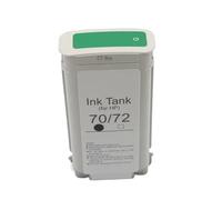 XXINGYULI Cartuccia di inchiostro pigmentata compatibile per HP70 C9449A C9448A per plotter Designjet Z2100 Z3100 Z3200 Z5200 Z5400(70G-Green)