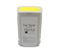 XXINGYULI Cartuccia di inchiostro pigmentata compatibile per HP70 C9449A C9448A per plotter Designjet Z2100 Z3100 Z3200 Z5200 Z5400(70Y-Yellow)