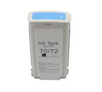 XXINGYULI Cartuccia di inchiostro pigmentata compatibile per HP70 C9449A C9448A per plotter Designjet Z2100 Z3100 Z3200 Z5200 Z5400(70LC-Light Cyan)