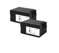 XXINGYULI Cartuccia d'inchiostro 711XL 711 Inchiostro pieno compatibile per stampanti DesignJet T120 T520 T530 Inchiostro pigmentato(H711XL-2 SET)