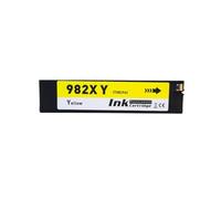 XXINGYULI Cartuccia d'inchiostro a getto d'inchiostro a colori compatibile per 982 982X PageWide Enterprise Color 765dn 780dn MFP 785f 785zs(1PCS YELLOW)